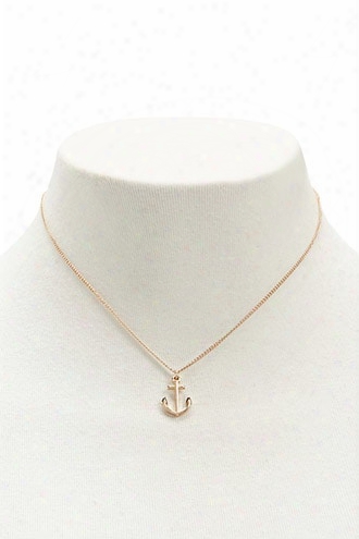 Anchor Pendant Necklace