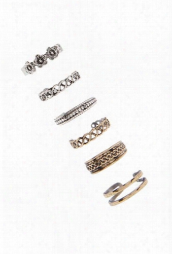 Assorted Toe Ring Set