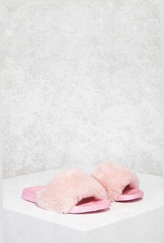 Bca Faux Fur Slides