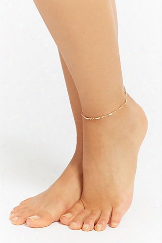 Beaded Cable Chain Anklet