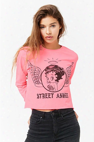 Betty Boop Street Angel Graphic Top