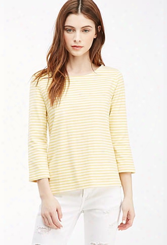 Breton Stripe Boat Neck Top