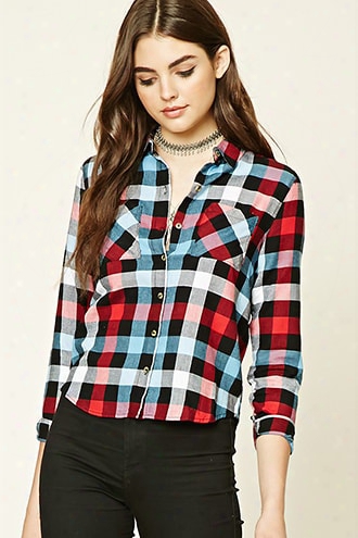 Buffalo Plaid Button-up Shirt