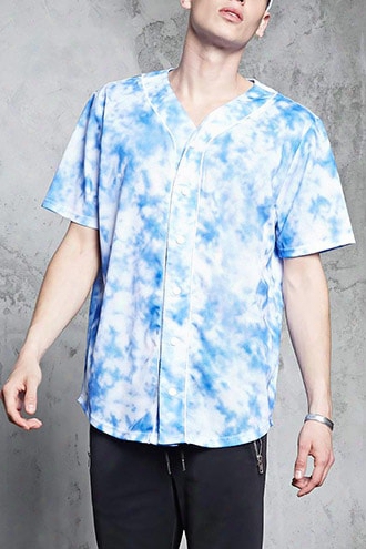 Cloud Wash Baseball Shirt