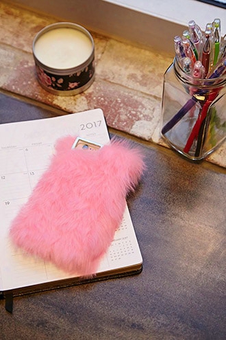 Faux Fur Case For Iphone 6/6s/7/8