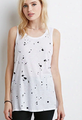 Ink Splatter Muscle Tee