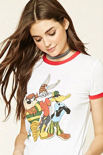 Looney Tunes Graphic Ringer Tee