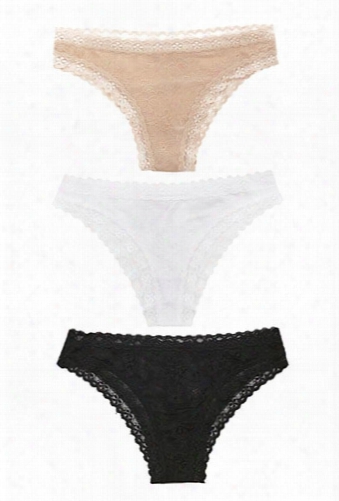 Mesh Lace Panty Set