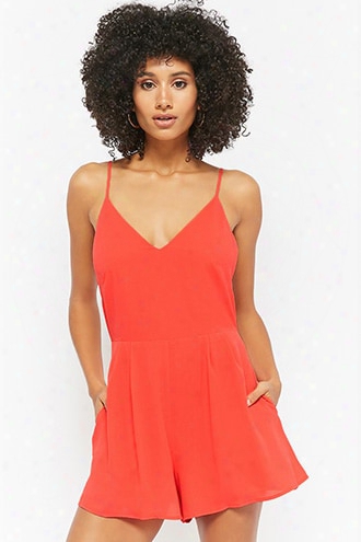 Open-back Romper