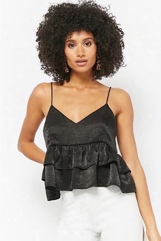 Satin Tiered Cami Top