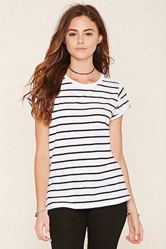 Striped Knit Tee