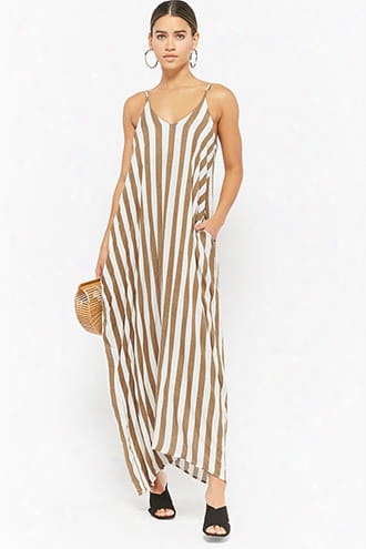 Striped Maxi Cami Dress