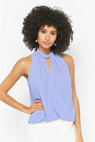 Surplice Twist-front Top