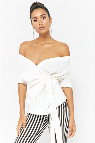 Surplice Wrap Top