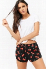 Cherry Print PJ Shorts