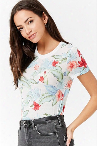 Tropical Print Tee