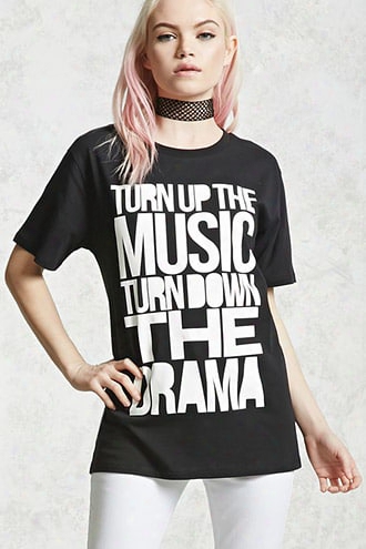 Turn Up The Music Graphic Tee