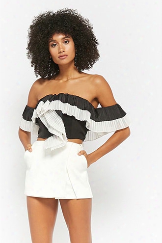 Accordion-pleated Tube Top