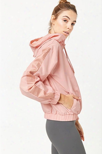 Active Striped Anorak Jacket