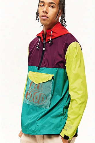 All Good Colorblocked Anorak Jacket