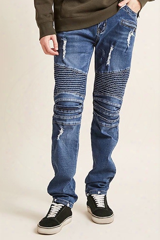 Cain & Abel Moto Jeans