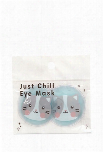 Cat Graphic Gel Eye Masks