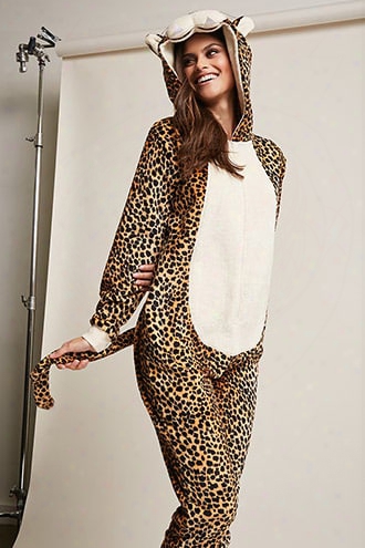 Cheetah Pajama Jumpsuit