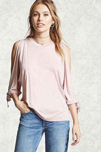 Contemporary Vented-sleeve Top