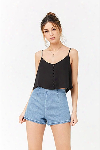 Crepe Cropped Cami