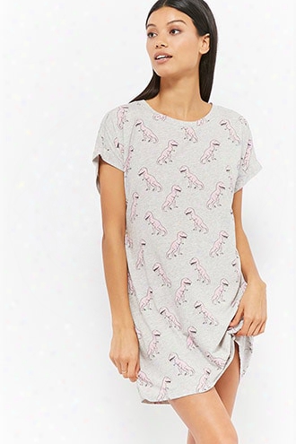 Dinosaur Print Nightdress