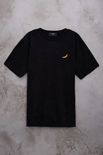 Embroidered Banana Tee