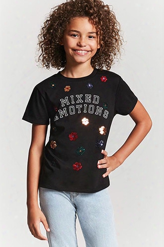 Girls Mixed Emotions Graphic Tee (kids)