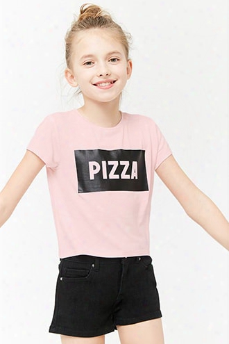 Girls Pizza Graphic Tee (kids)