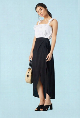 High-low Wrap Skirt