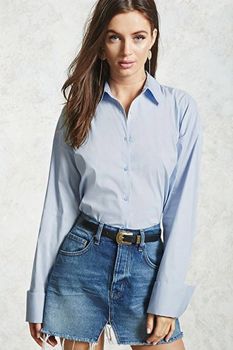 Oversized Button-down Shirt