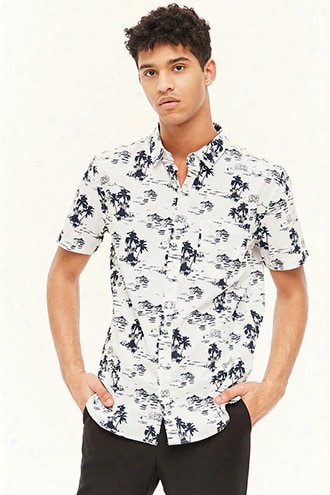 Palm Tree Print Shirt