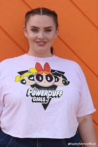 Plus Size Powerpuff Girls Graphic Tee