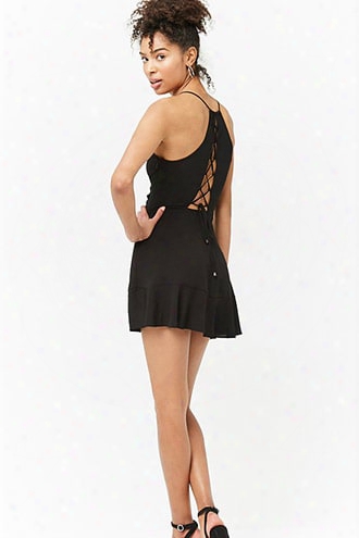 Racerback Flounce Dress