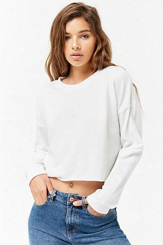 Raw-cut French Terry Sweatshirt