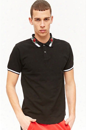 Reason Embroidered Polo Shirt