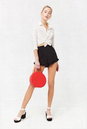 Ruffled Polka Dot Shorts