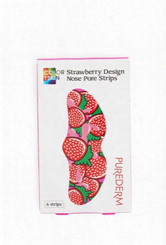 Strawberry Graphic Nose Pore Strips