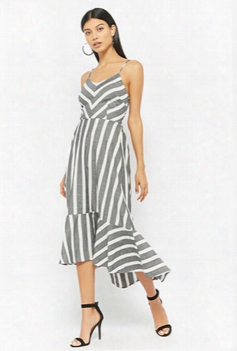 Striped Cami Cutout Dress