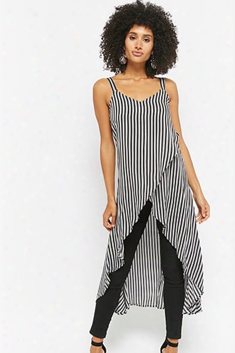 Striped Tulip-hem Tunic