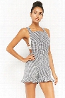 Oh My Love Gingham Seersucker Romper