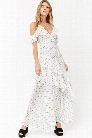 Tiered Flounce Maxi Dress