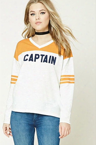 V-neck Captain Tee