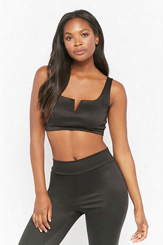 V-wire Crop Top