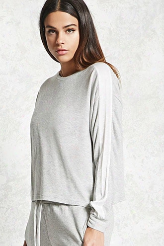 Colorblocked Fleece Top