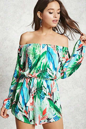 Contemporary Tie-dye Romper